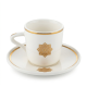 Coffee Cup and Saucer Set - 6 Pcs